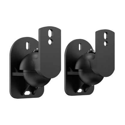 Practa Speaker Bracket - 2 Pack - Black - 60mm