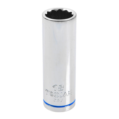 Trojan Deep Socket - 18mm - 1/2" Drive