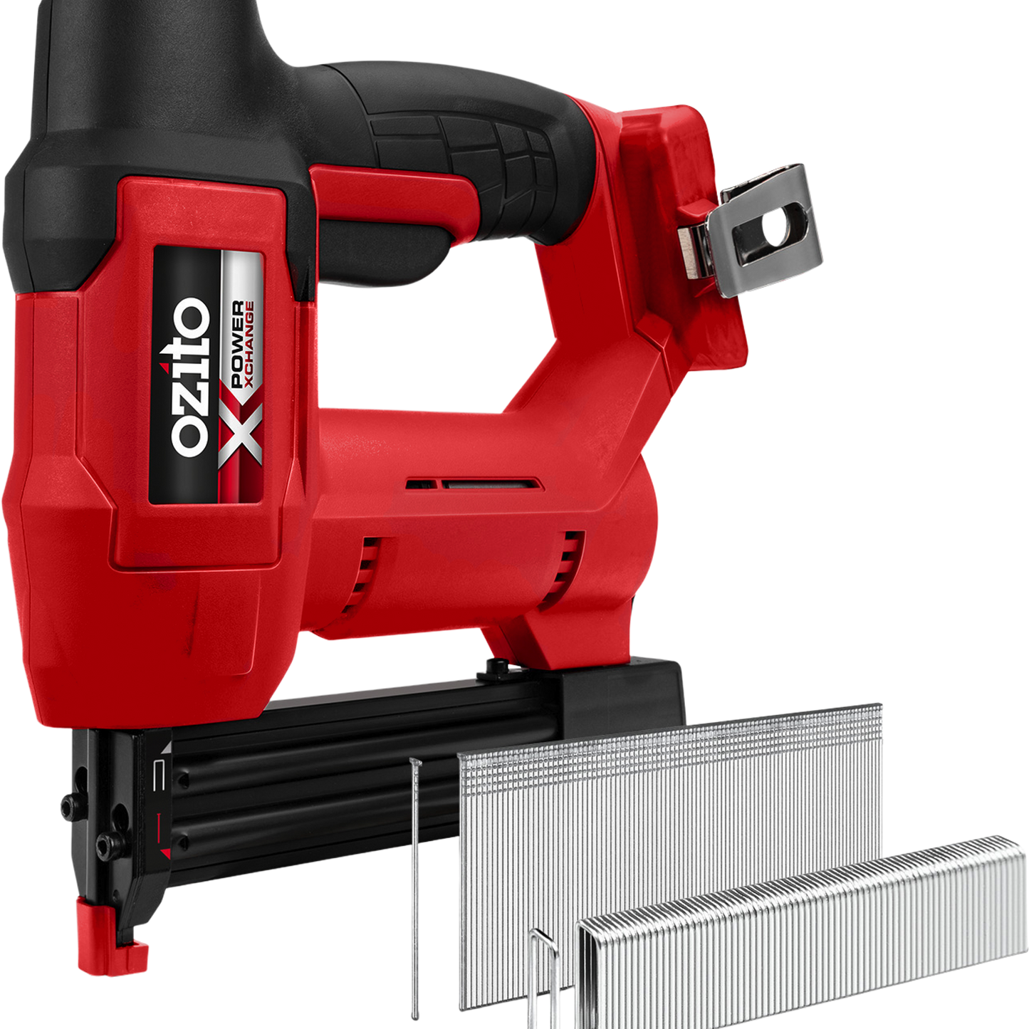 Ozito Cordless 2-in-1 Nail and Staple Gun - PXNGS-018 - 290 x 100 x 240mm