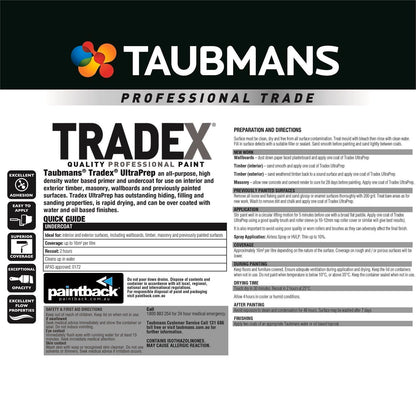 Taubmans Tradex Ultra Prep - 4L