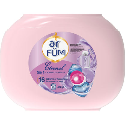 Arfum 5 In 1 Laundry Capsules Eternal 36 pack