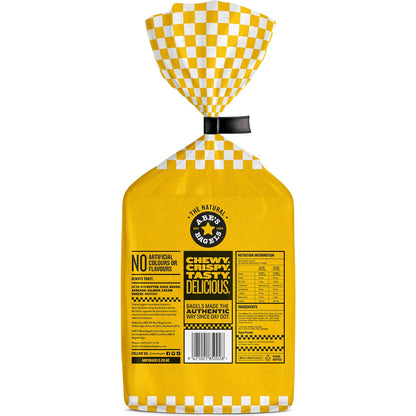 Abe's Bagels Natural Bagels 360g X 4 Pack