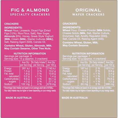 Ob Finest Mixed Cracker Selection Double Pack 160g