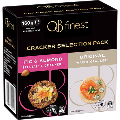 Ob Finest Mixed Cracker Selection Double Pack 160g