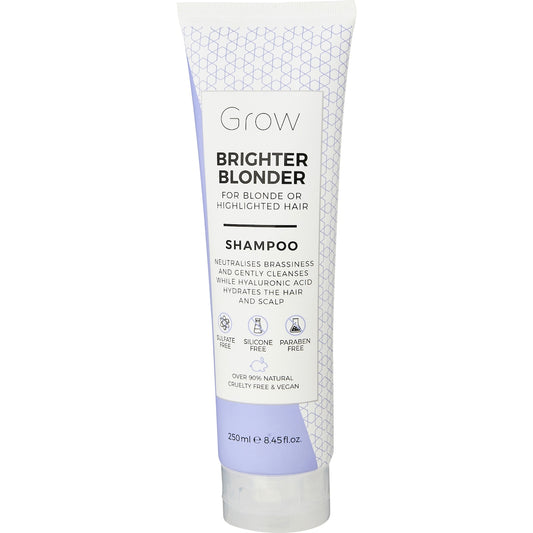 Grow Grow Brighter Blonder Shampoo 250ml