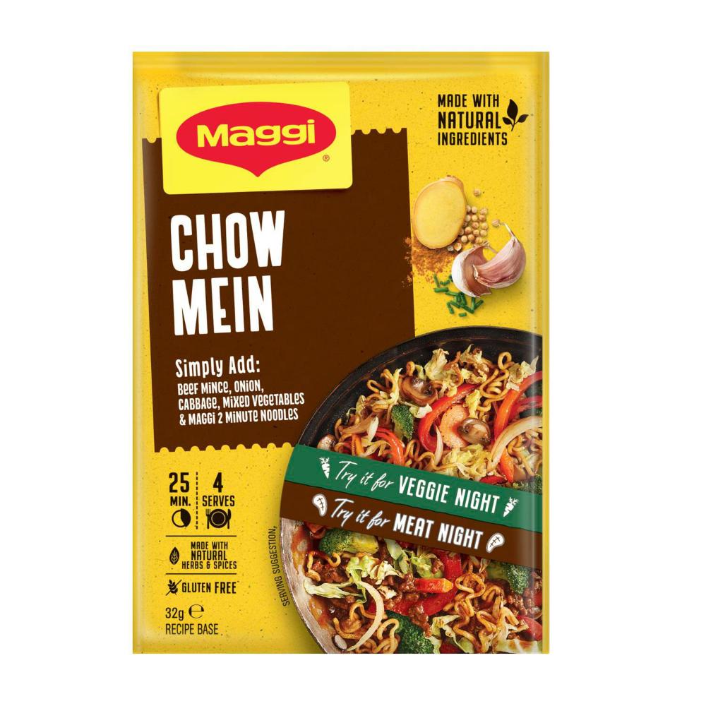 Maggi Dry Recipe Bases Chow Mein - 32g