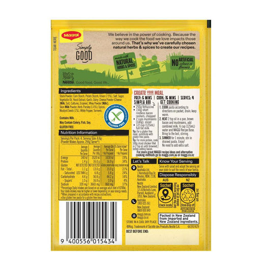 Maggi Dry Recipe Base Creamy Carbonara - 35g