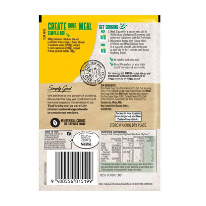 Maggi Gluten Free Recipe Bases Satay Chicken - 43g