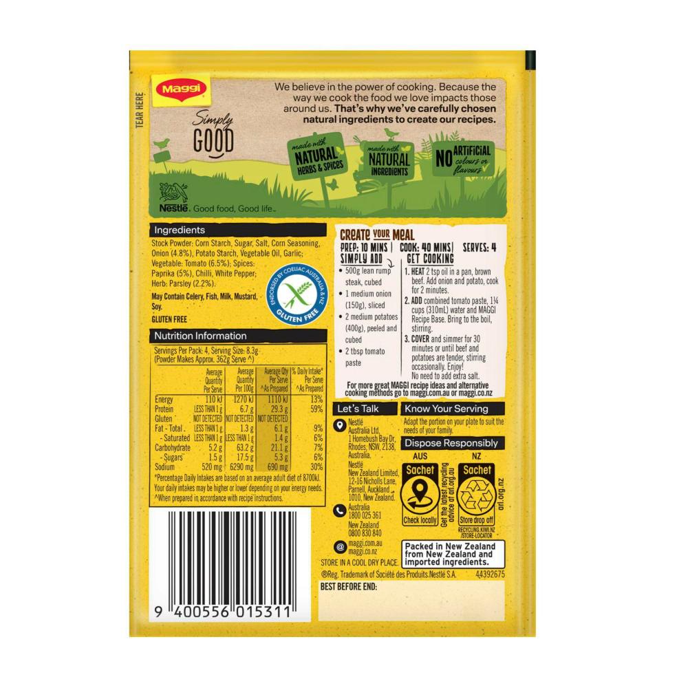 Maggi Recipe Bases Beef Goulash - 33g