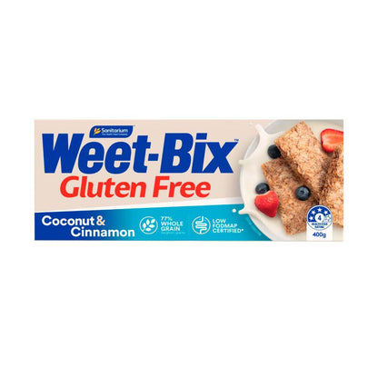 Sanitarium Weet-bix Gluten Free Coconut & Cinnamon Breakfast Cereal - 400g