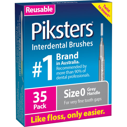 Piksters Interdental Brushes Size 0 35 Pack