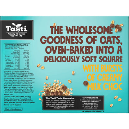 Tasti Oat Baked Squares Choc Oat 5 Pack