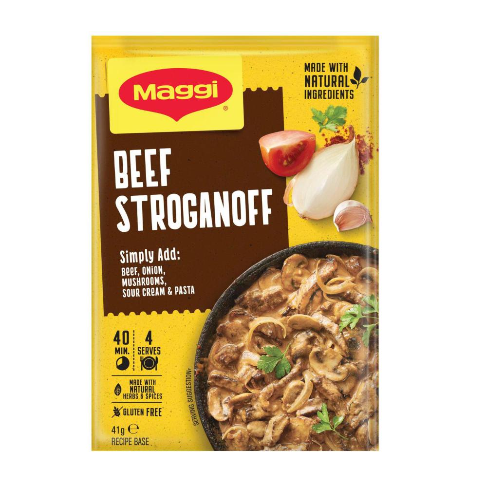 Maggi Gluten Free Recipe Bases Beef Stroganoff - 41g