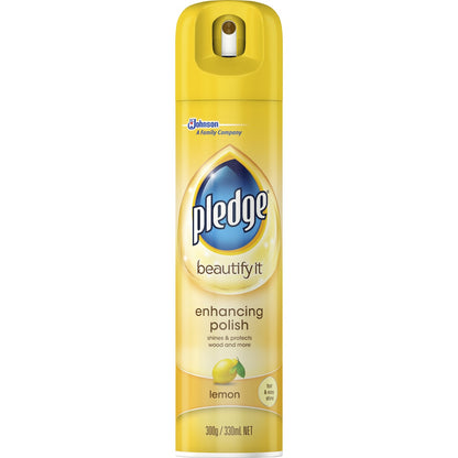 Pledge Enhancing Polish Lemon Extra Care 330ml