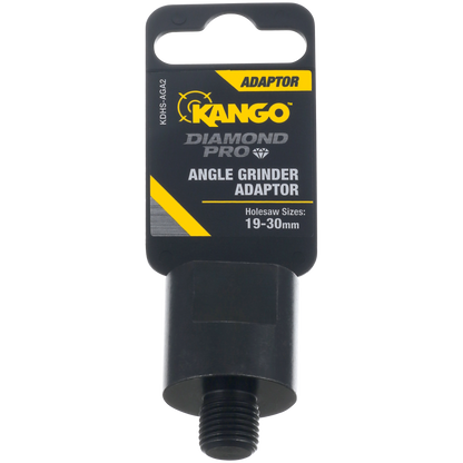 Kango Diamond Pro Angle Grinder Adaptors - 30mm - Optimises Holesaw