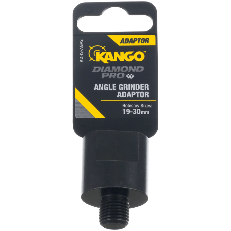Kango Diamond Pro Angle Grinder Adaptors - Holesaw Sizes 19-30mm
