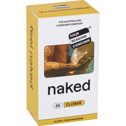 Four Seasons Naked Closer Condoms 20 Pack