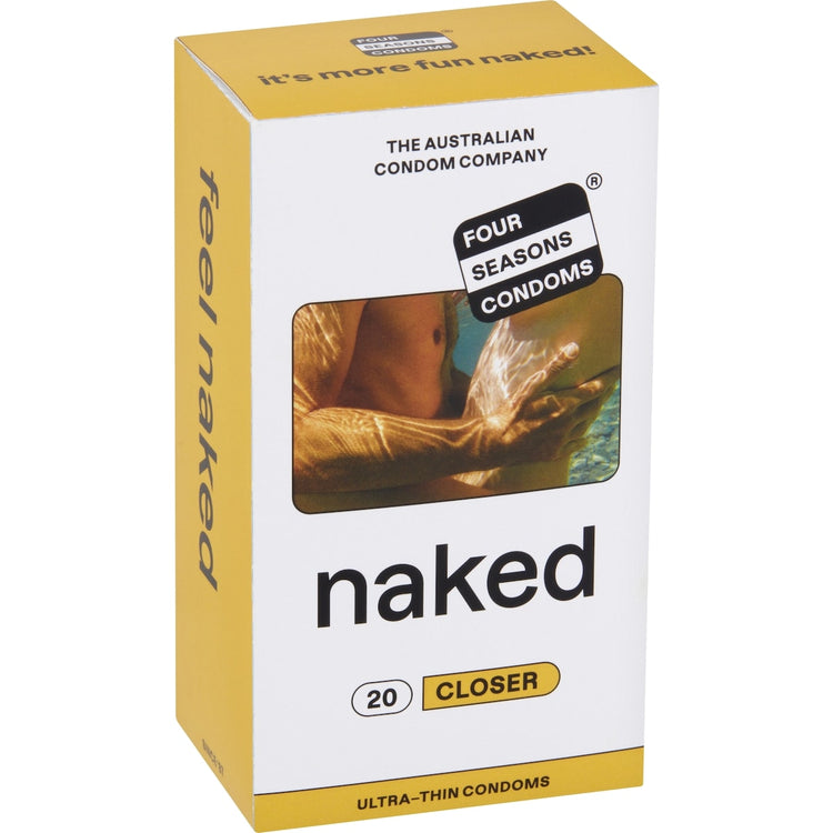 Four Seasons Naked Closer Condoms 20 Pack