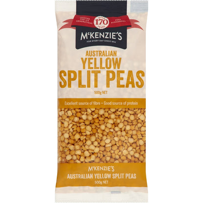 McKenzies Dried Veg Yellow Split Peas 500g