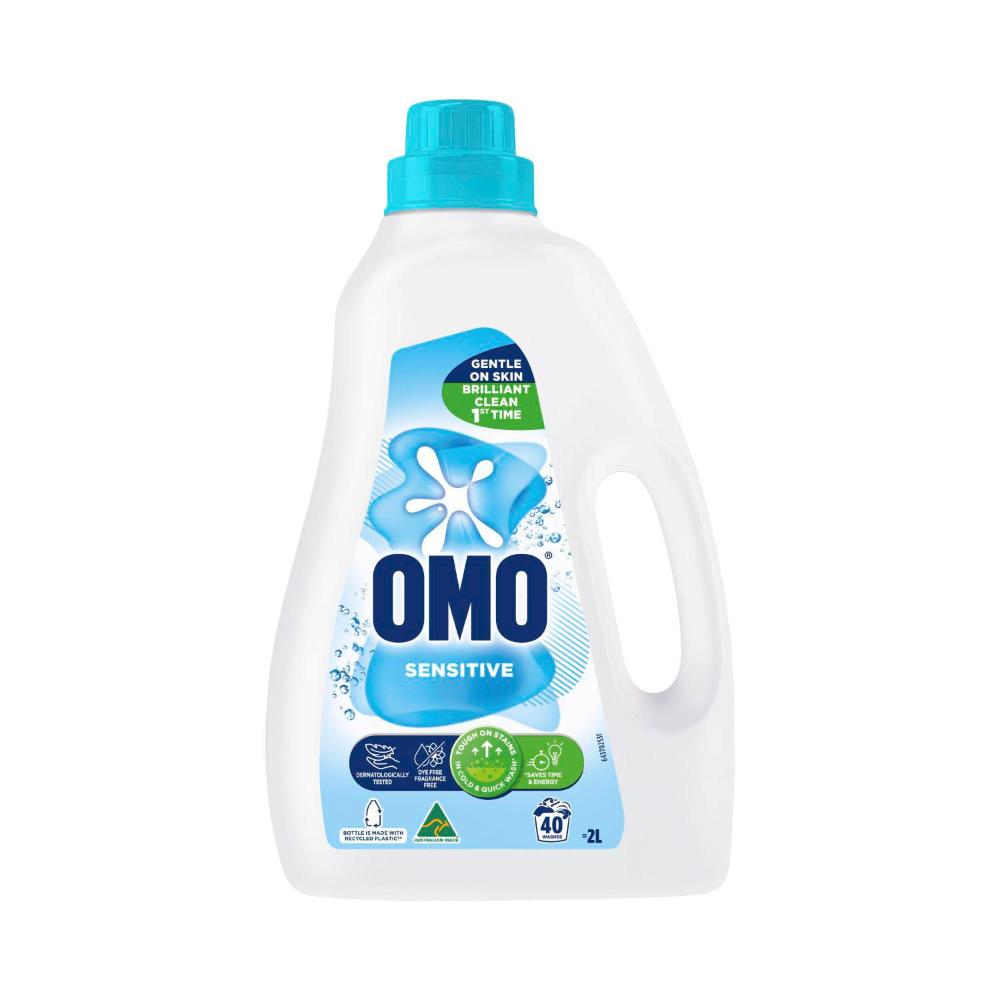 OMO Laundry Liquid Sensitive Front & Top - 2L