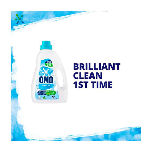 OMO Laundry Liquid Sensitive Front & Top - 2L