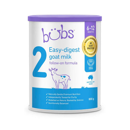 Bubs Goat Milk Follow-on Formula Stage 2 - 800g