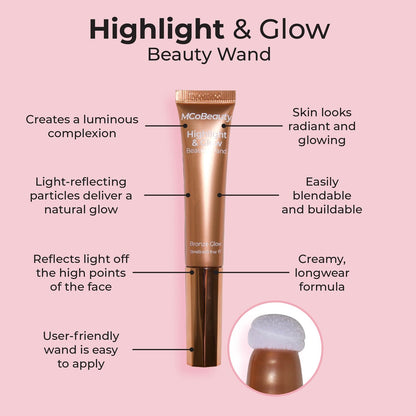 Mcobeauty Highlight & Glow Beauty Wand Bronze 12ml