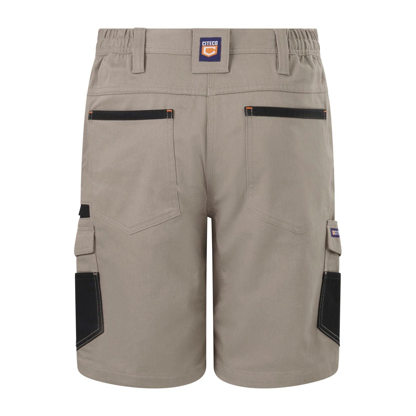 Citeco Size 10 Womens Mid Shorts - Khaki