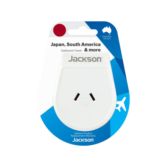 Jackson Japan South America Outbound Travel Adaptor - PTA8813M