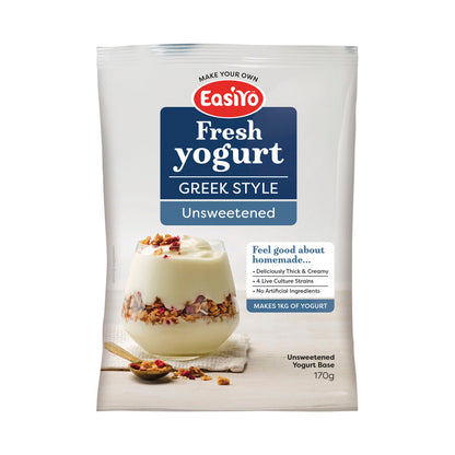 Easiyo Greek Style Unsweetened Yoghurt - 170g