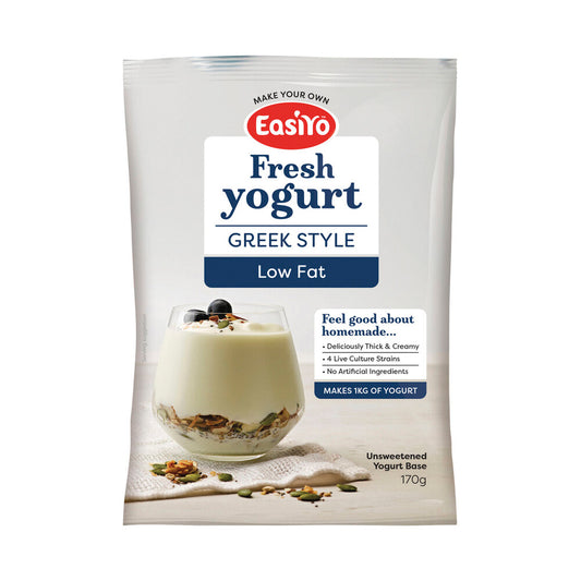 Easiyo Unsweetened Low Fat Greek Style Yogurt - 170g