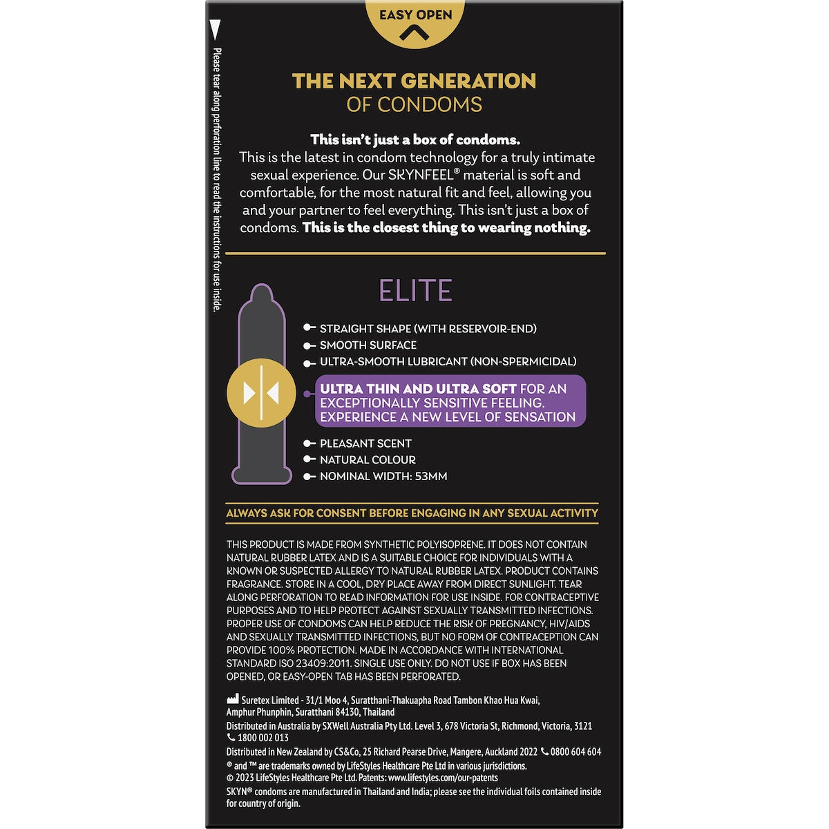 Skyn Condoms Elite 10 Pack