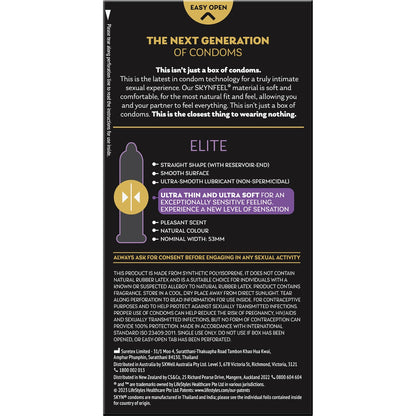 Skyn Condoms Elite 10 Pack