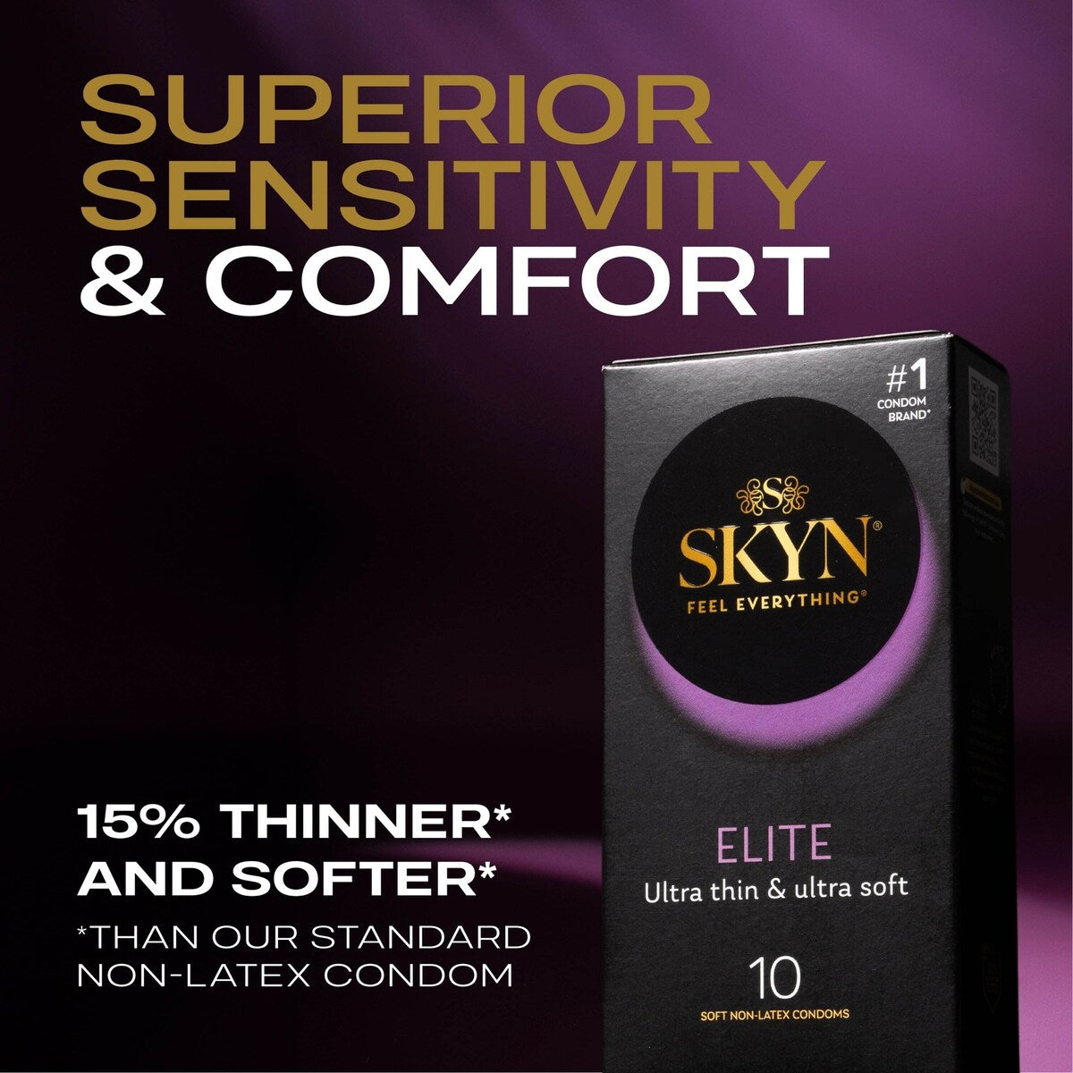 Skyn Condoms Elite Condoms 10 Pack