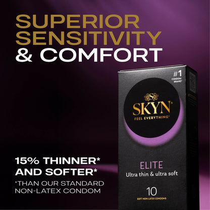 Skyn Condoms Elite Condoms 10 Pack