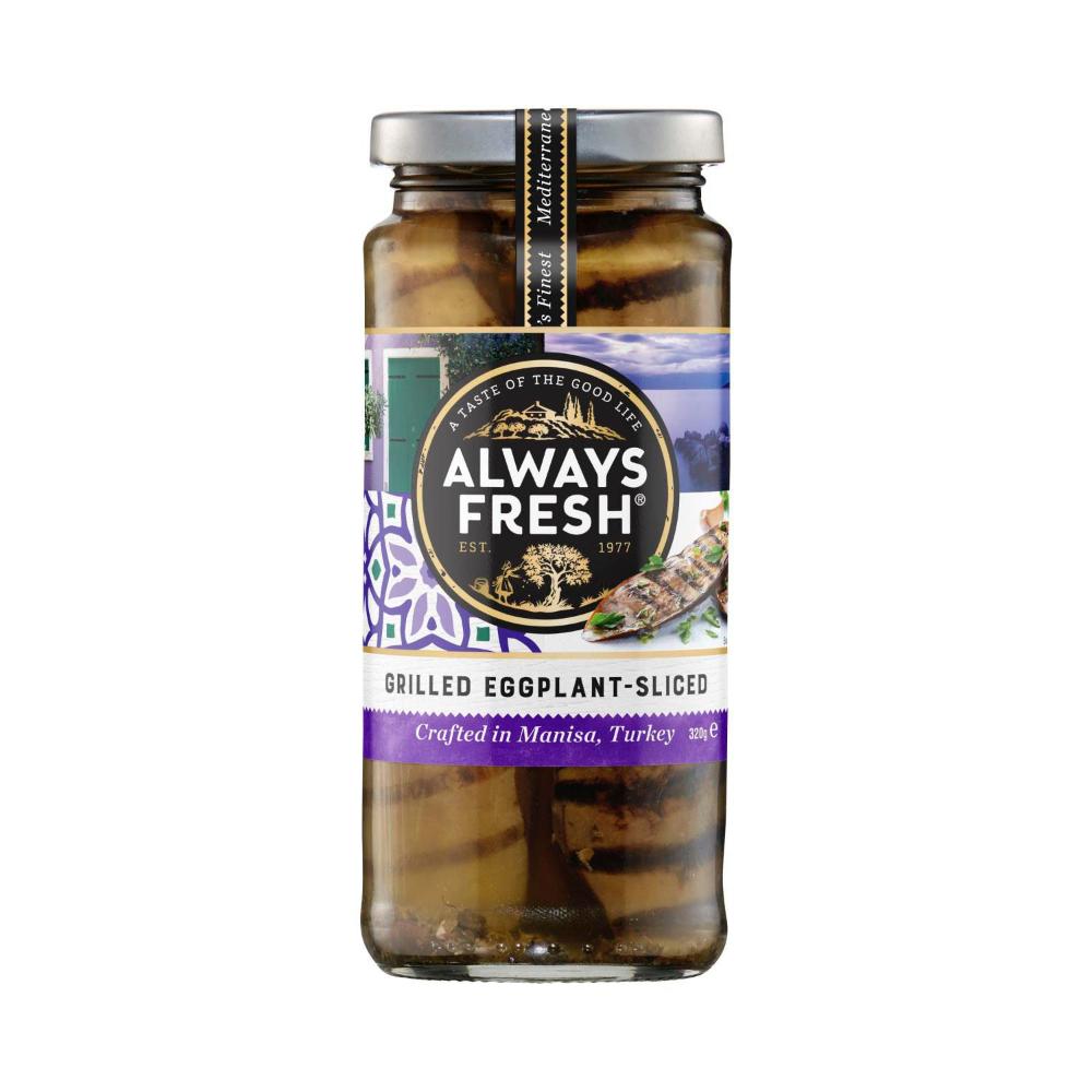 Always Fresh Grilled Eggplant Sliced - 320g