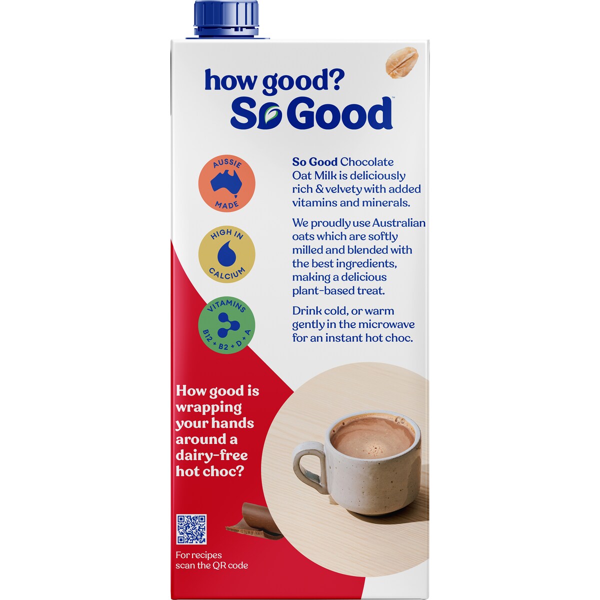 So Good Chocolate Oat Milk 1l