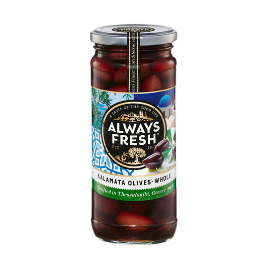 Always Fresh Kalamata Olives Whole - 440g