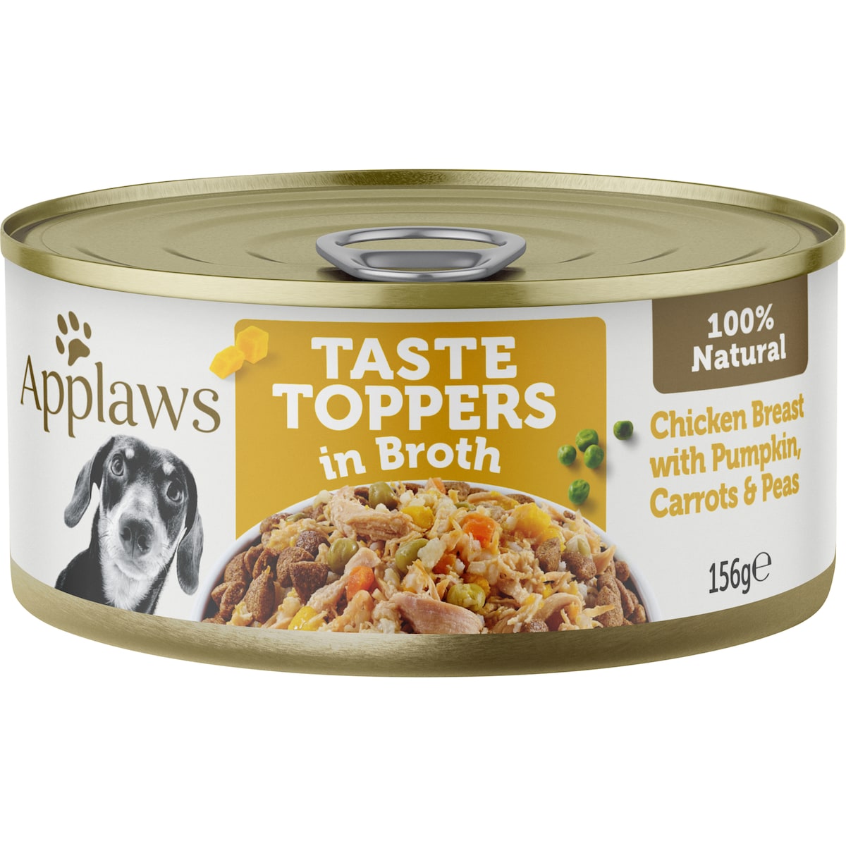 Applaws Taste Toppers In Broth Chicken Breast With Vegetables 156g