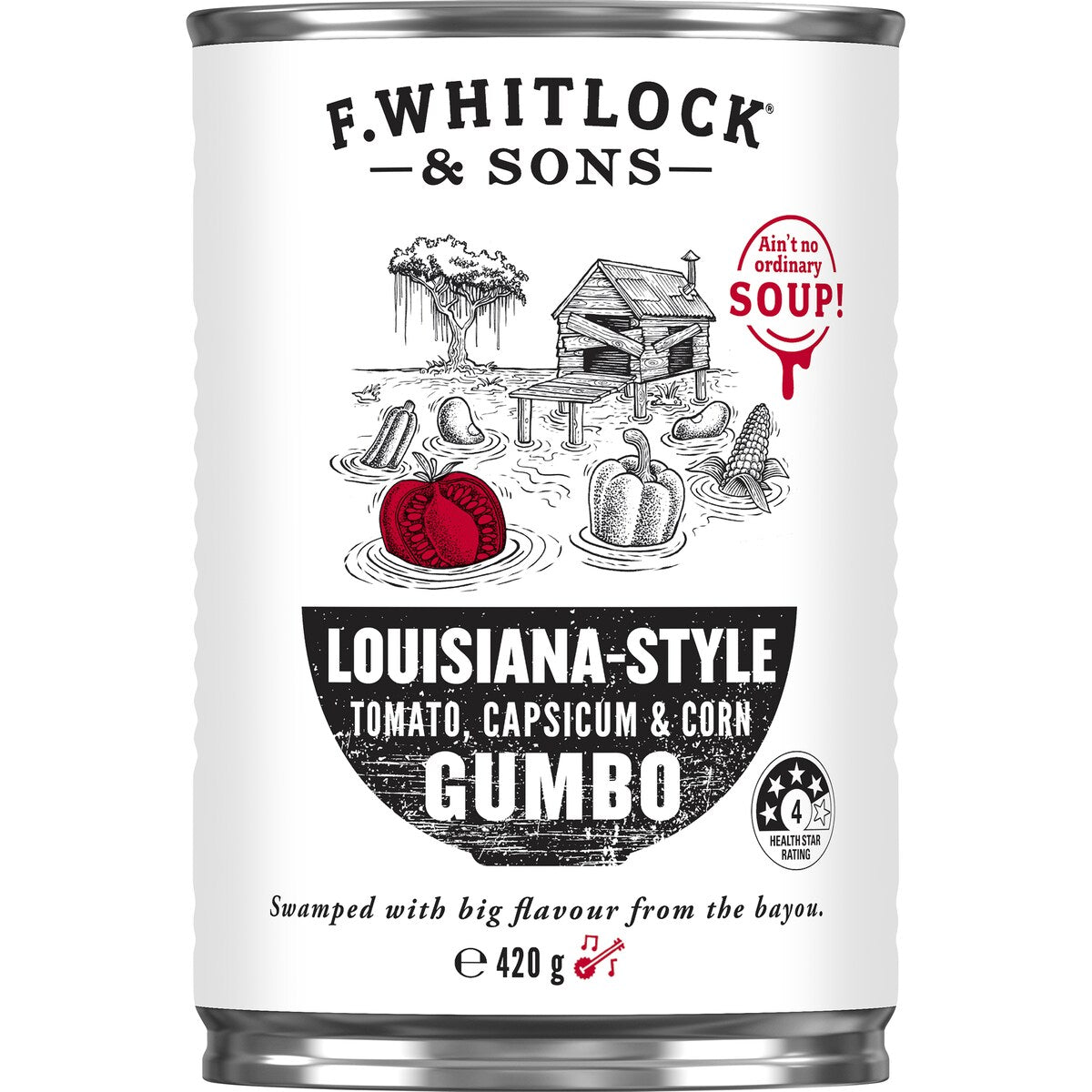 F. Whitlock & Sons Louisiana Style Gumbo 420g