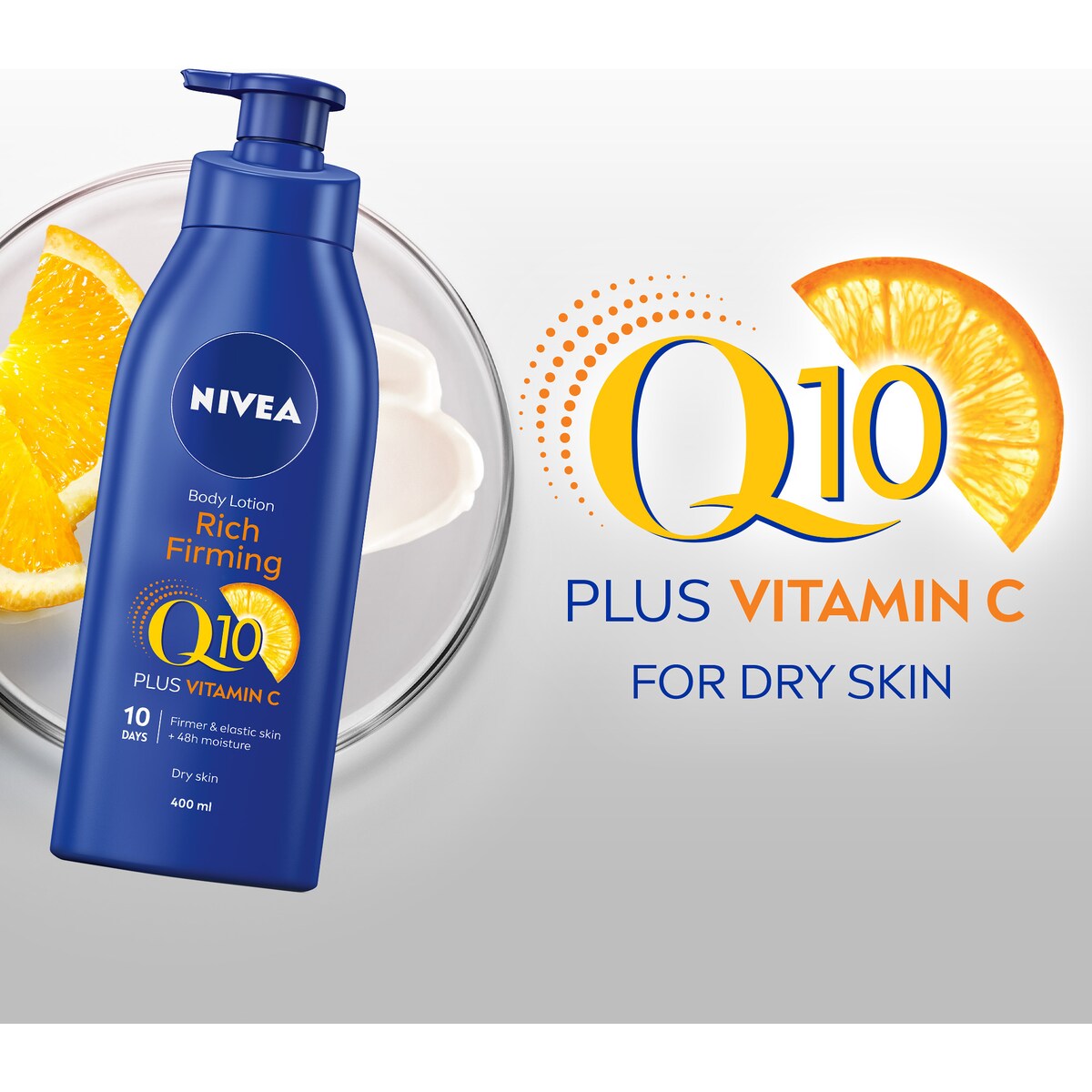Nivea Q10 Rich Firming Body Lotion 400ml