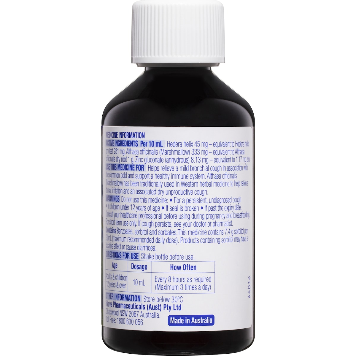 Duro-tuss Lingering Cough Liquid+ Immune 200ml