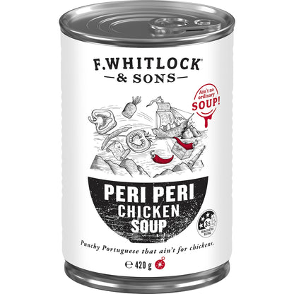 F. Whitlock & Sons Peri Peri Chicken Soup 420g