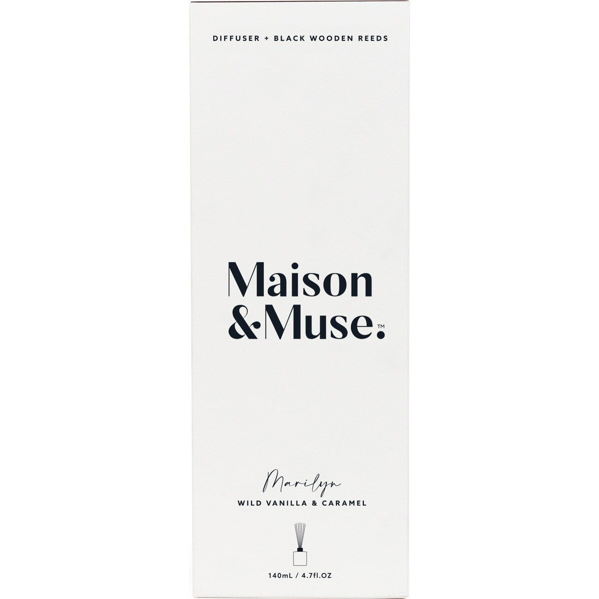 Maison & Muse Reed Diffuser Marilyn Wild Vanilla & Caramel 140ml