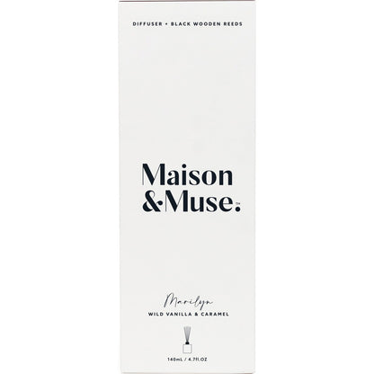 Maison & Muse Reed Diffuser Marilyn Wild Vanilla & Caramel 140ml