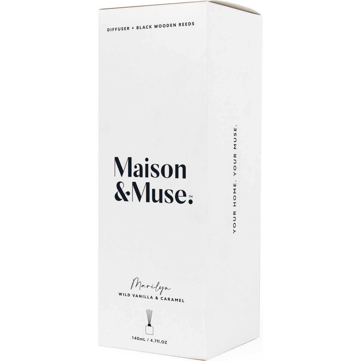 Maison & Muse Reed Diffuser Marilyn Wild Vanilla & Caramel 140ml