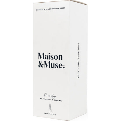Maison & Muse Reed Diffuser Marilyn Wild Vanilla & Caramel 140ml