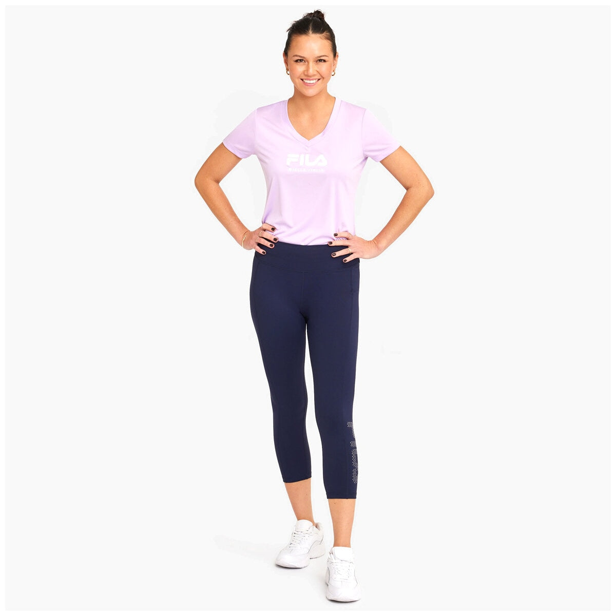 Fila Women's Tory Tights Navy