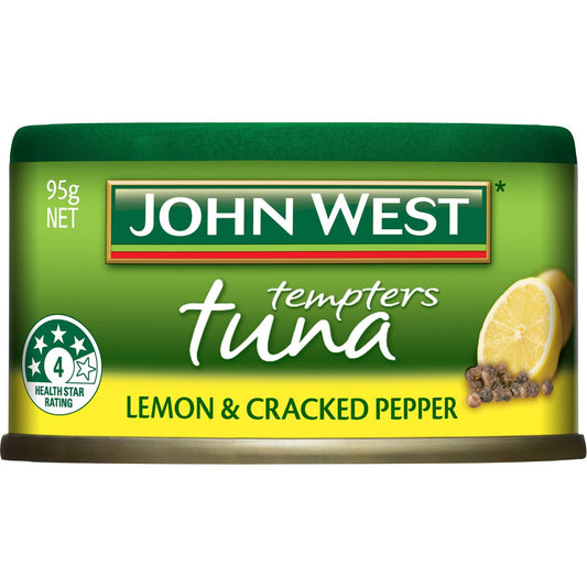 John West Lemon & Cracked Pepper Tuna Tempters 95g