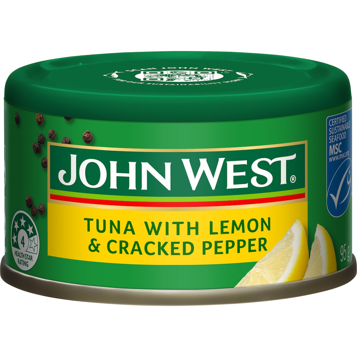 John West Tuna With Lemon & Cracked Pepper 95g